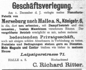 Ritter, Halle